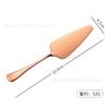 Espátula para Pastel de Acero Inoxidable con Espátula Triangular Dentada Vajilla para Pastel Cuchillo para Pizza Tenedor de Tres Púas Herramienta para Hornear Se Puede Imprimir con Logotipo