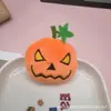 Juguete de Peluche con Forma de Calabaza Caricaturesca y Cara Grimace Broche Accesorios Diadema de Calabaza Accesorios para el Cabello Fiesta de Halloween