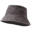 Sombrero de pescador de mezclilla lavada japonesa para primavera y otoño, sombrero para el sol que combina con todo, sombrero ligero de moda para hombre y mujer.