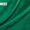 Satén de seda de ácido acético pequeño jacquard de hoja de bambú tejido base sedoso aplomado vestido camisa falda tela de diseñador de ropa