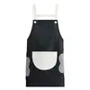 Nuevo Delantal Doméstico de Dibujos Animados, Delantal de Cocina Moderno, Resistente al Aceite, Impermeable, Resistente a las Manchas, Ropa de Trabajo Linda, Bata de Cocina, Delantal de Cintura