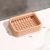 Jabonera Drenante de Doble Capa Creativa Caja de Jabón para Baño sin Taladro Estante de Almacenamiento para Baño Ventosa Estante de Jabón de Doble Capa
