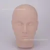 Molde de cabeza de práctica para injerto de pestañas, cabeza de modelo de belleza, cabeza de maniquí para tatuaje facial, bordado, molde de cabeza de maniquí, cabeza de modelo de pestañas