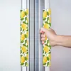 Novas Luvas com Cabo de Fruta Limão para Proteger de Manchas, Marcas de Dedos, Água e Manchas de Comida, Algodão e Linho Espessos Decoração para Eletrodomésticos