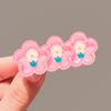 Nuevo Pasador de Flores para Niños Accesorios para el Cabello de Niñas Pasador para Niña Pequeña de Principios de Primavera Lindo Pasador para Flequillo de Bebé Pinza BB