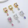 Dorado Cobre de Alta Retención de Color Hecho a Mano DIY Zirconia Perla Cuentas Espaciadoras de Múltiples Pasadas Vintage Francés Collar Pulsera Accesorios de Joyería