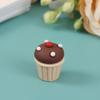 Promoção Quente acessórios de resina para cupcake tridimensional cola de creme pingente para capa de celular chaveiro acessórios de cabelo caixa de papelaria