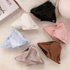 Pinza Grande de Garra Triangular de Concha Satinada 2025 Nuevo Estilo Francés Elegante Lujo Ligero Parte Posterior de la Cabeza Moño para el Cabello Pinza de Tiburón Accesorio para el Cabello