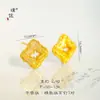 Conjunto de Joias Étnicas Banhado a Ouro de Xinjiang com Colar de Estrela de Quatro Pontas Vazada, Pulseira, Brincos e Anel, Apresentando um Toque Moderno e de Alto Padrão