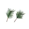 Decoração de Galho de Árvore de Natal DIY Galho de Agulha de Pinheiro DIY Acessórios para Árvore de Natal Fabricante Atacado