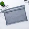 Bolsa de Arquivo de Malha Transparente Dupla Camada A4 Bolsa para Documentos de Grande Capacidade Bolsa para Provas de Estudante Material Escolar Bolsa de Armazenamento para Cosméticos Brinquedos