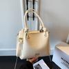 Bolsa Feminina Nova 2026 Transfronteiriça com Textura de Alta Qualidade, Simples e Versátil para o Dia a Dia, Bolsa de Ombro Moderna, Bolsa Saco Transversal