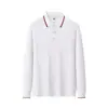 Camiseta de Golfe Nova Atacado Feminina Primavera Verão Manga Longa Camisa Polo Slim Fit Secagem Rápida Respirável Top de Roupa Esportiva para Golfe