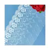 Ropa Bordada por Computadora Encaje de Seda de Poliéster Soluble en Agua Hilo con Forma Bordado de Encaje de Código de Barras Accesorios
