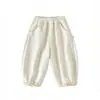Pantalones jogger de lunares estilo coreano para niñas, de otoño, corte holgado y estilosos, nueva colección 2026, pantalones casuales para bebés