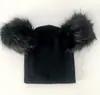 Desejo Chapéu de Tricô Infantil Aliexpress Chapéu de Bebê com PomPom Transfronteiriço Outono e Inverno Quente Chapéu de Lã para Exterior Ins