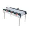 Manteles Desechables Navideños Transfronterizos Papá Noel Muñeco de Nieve Decoraciones y Regalos para Fiestas
