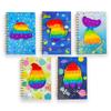 Nuevo Cuaderno Espiral de Dibujos Animados Lindos Transfronterizo, Cuaderno para Aliviar el Estrés Pionero Matarroedores, Planificador Colorido
