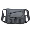 Nueva Bolsa Cruzada Versátil para Hombre de Moda con Textura de Cuero, Bolso de Hombro Simple, Estilo Workwear, Bolso para Hombre de Gran Capacidad para Viajes