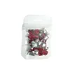 Pedrería para Uñas, Súper Brillante, Corazón Ovalado Rojo Grande, Cuadrado Grueso, Forma de Dulce, Pedrería de Punta Inferior, Pedrería Mixta de Cristal para Uñas