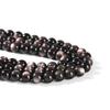 Ventas Directas de Fábrica Cuentas Sueltas de Obsidiana Plateada Cuentas Redondas de Obsidiana Plateada Cuentas de Piedra Natural Semiacabado Pulsera DIY Joyería al por Mayor