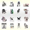 60 pegatinas no repetidas de demolición de hogar experto husky animal pegatinas para carcasa de teléfono móvil taza equipaje refrigerador pegatinas de decoración
