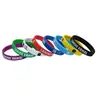 Pulseira de pulso Star Sports pulseira de clube de futebol pulseira de silicone competição de impressão grupo de fãs masculino e feminino pulseira