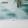 Frascos Dispensadores de Loção em Estoque 100ml 120ml 200ml Frascos de Shampoo Frascos de Plástico PET Frascos Pequenos de Pressão para Viagem