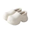 Sapatos de Algodão Impermeáveis de Inverno de 8cm para Mulheres, Antiderrapantes, Quentes, Pequenos, Aumentadores de Altura, Resistentes ao Desgaste, Sapatos de Algodão Peludo para Clima com Neve