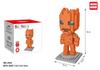 [Entrega no atacado] Blocos de montar educativos para crianças Zhiying LNO com emenda de micropartículas Brinquedo Herói da Justiça Presente