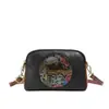 Bolsa de Almofada Estilo Chinês Retro Gravada e Esfregada à Mão para Mulheres Nova Versátil de Três Camadas Grande Capacidade Ombro Único Transversal