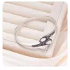 Pulsera Abierta Ajustable Vintage de Aleación de Zinc con Diseño de Nicho Europeo y Americano, No se Desvanece, Joyería de Moda para el Día a Día
