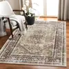 Alfombra Lavable Imitación Cachemir Persa Transfronteriza, Alfombrilla Lavable para Mesita de Noche de Dormitorio, Alfombra para Sala de Estar Doméstica Resistente a Manchas y al Desgaste
