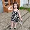Vestido de verano para niñas, falda para niños, nueva princesa, estilo occidental, para bebés, fresco, de verano, moderno y lindo.