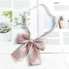 Decoração Laço Rosa Gravata Borboleta Jk Meninas Estudantes Estilo Preppy Uniforme de Marinheiro Acessórios de Camisa Gola de Pena Flor Chá Preto