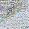 7*8mm Diamante para Unhas Artísticas Borboleta Diamante para Unhas Ornamentos de Diamante Rosa Formato Especial Fundo Pontiagudo Cristal K9 Sinfonia Joias Atacado