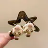 Presilha de Cabelo Exquisita e Compacta com Pedras Strass para Mulheres, Adequada para Franja e Cabelo Lateral, Grampo de Princesa, Acessório de Cabelo Atacado