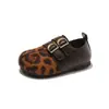 Zapatos Birkenstock para Niñas Mocasines Retro de Moda Otoño 2026 Nuevas Llegadas Zapatos Pequeños de Cuero con Suela Suave para Niños Zapatos Individuales para Niños Pequeños
