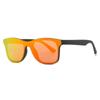Lentes de Sol para Mujer Modernos Personalizados de Metal Belleza Moda Lentes de Sol de Una Pieza Clásicos del Mismo Estilo sin Montura a Prueba de Viento
