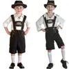 Día del Niño disfraz de niño cervecero Halloween Ropa COS Ropa de gente de las montañas de los Alpes Ropa del festival de la cerveza alemana