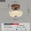 Nueva Lámpara de Techo para Dormitorio Estilo Retro Francés Dormitorio Principal Vintage Lujo de Gama Alta Iluminación para Estudio Comedor Balcón Pasillo