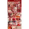 Set de decoración para habitación de boda, regalo de boda para el novio, decoración para sala de estar de casa nueva, dormitorio nupcial de la novia, juego completo de decoraciones que incluye una pared de fondo con el carácter chino para "alegría".
