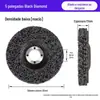 Disco de Desbaste Diamantado Preto Remoção de Ferrugem em Metal Remoção de Tinta Disco de Desbaste Roda de Polimento de Fibra de Nylon Fabricante de Disco de Desbaste Atacado