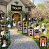Placa Plástica de Parabéns pela Formatura 2027 Transfronteiriça com Estaca para Decoração de Festa ao Ar Livre no Gramado