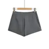 5020-25 Nuevo Estilo de Verano Traje Americano Empalme de Tela Cruzada Sexy Cintura Alta Falda Pantalón Anti-Exposición