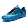 Zapatillas de Fútbol de Caña Baja Transfronterizas Assassin Etiqueta C Clavo Largo Roto Zapatillas de Competición Estudiantes Profesionales Adolescentes y Niños Zapatillas de Entrenamiento