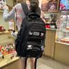 Novedad Mochila Escolar de Alto Valor Linda para Niña Escuela Secundaria Preparatoria Ligera Moderna Dos Piezas Mochila de Gran Capacidad