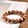 Venda Direta da Fábrica Pulseira de Sândalo Indiano Mysore Laoshan Carne Negra Submersível Pulseira de Contas Budistas 20 Sândalos Autênticos