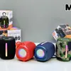 Bolso de Audio Bluetooth M8 para Productos Nuevos Transfronterizos Subwoofer Exterior Bolso con Luz RGB Altavoz para Tarjeta de Regalo de Escritorio
