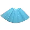 Falda de Gasa para Niñas Falda Tutú Falda de Princesa Falda de Malla de Tres Capas Falda Corta Falda de Ballet para Actuación de Danza Falda Grande